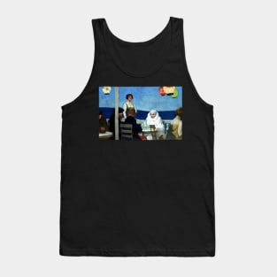 High Resolution Edward Hopper Soir Bleu 1914 Tank Top